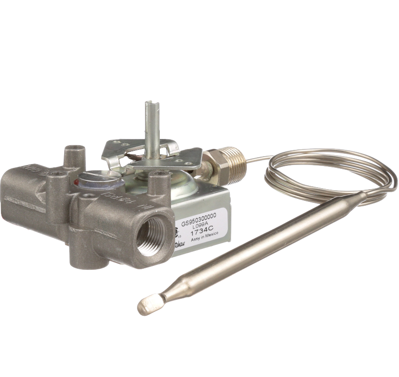 Robertshaw GS950300000 Sin Perilla - Termostato comercial a gas de 200°F a 400°F, sustituye 4290-011