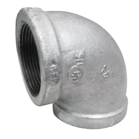 AC Codo Galvanizado 90° Cedula 40 Conexión Roscada