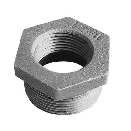 Reducción Bushing Galvanizada Roscada NPT