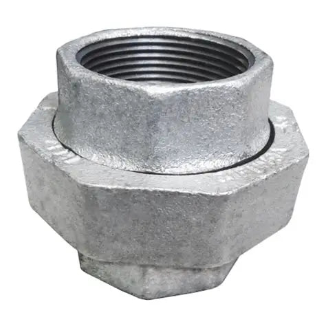 Tuerca Unión Galvanizada ced 40 Roscada NPT Alta Resistencia