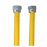 Dormont 20C-9898  Conectores corrugados amarillos para gas 1/2" sin conexiones