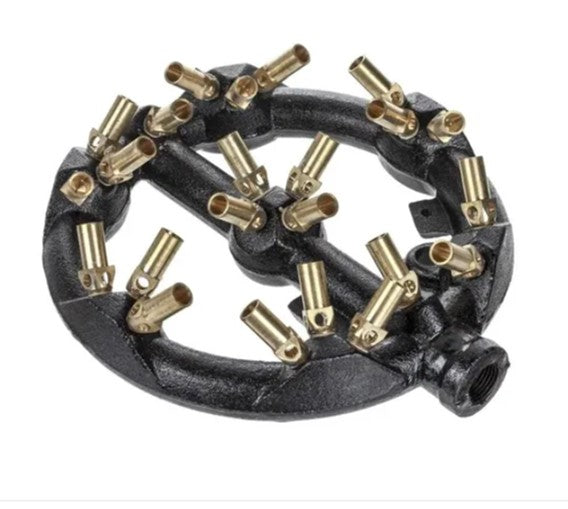 Quemador de fierro vaciado con espreas tipo Jet para Wok (Quemador chino)