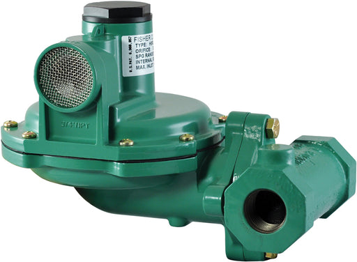 Fisher HSRL-CFC Regulador 1" HNPT de 9"-13" WC orificio 3/8" baja presión / segunda etapa / UL listed