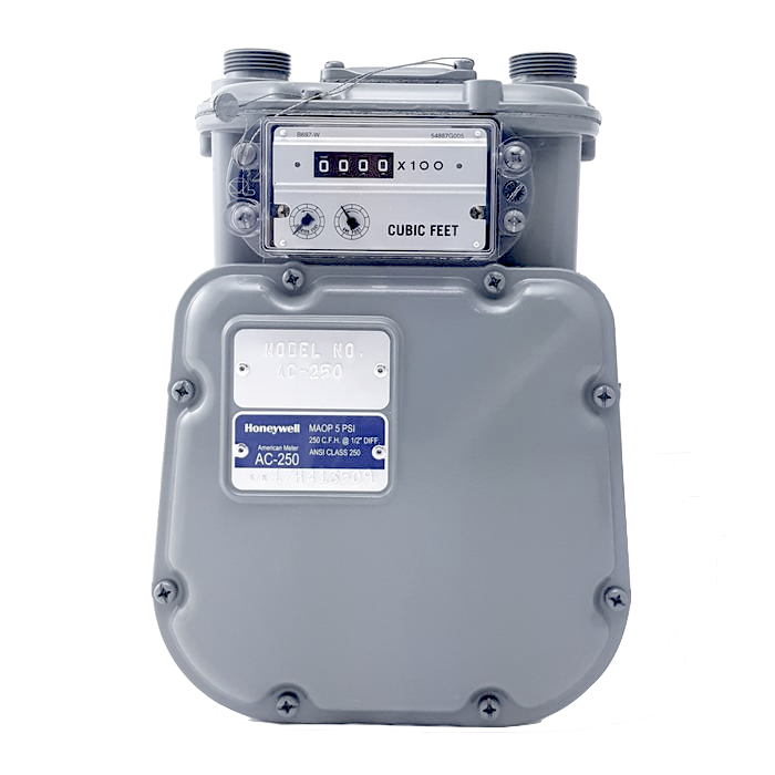 American Meter AC250 Medidor de gas de baja presión