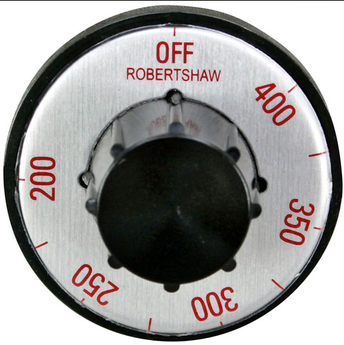 Kit Manopola Forno Robertshaw 4590-188 - Quadrante Nero Per Gas, Compatibile BJWA