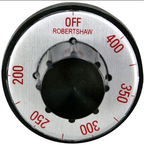 Robertshaw 4590-098 Perilla para termostatos eléctricos OFF 200°F a 400°F