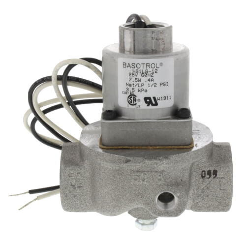 BASO H91LG-12C  Válvula Solenoide de 3/4" x 3/4" a 25V