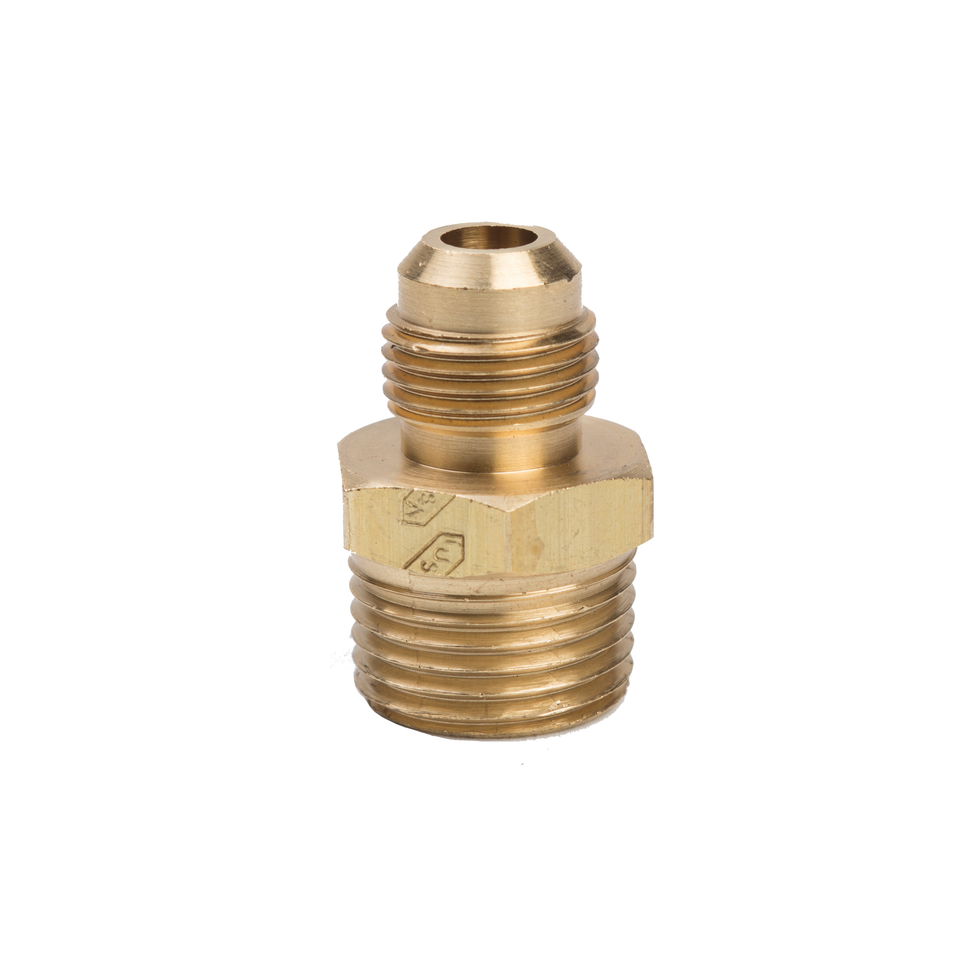 IUSA Niple terminal Flare a NPT exterior