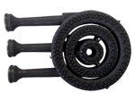 QI QTE - Quemador triple con venturi para estufón 27 cm