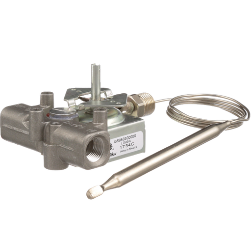 Robertshaw GS950300000 Sin Perilla - Termostato comercial a gas de 200°F a 400°F, sustituye 4290-011